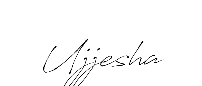 You should practise on your own different ways (Antro_Vectra) to write your name (Ujjesha) in signature. don't let someone else do it for you. Ujjesha signature style 6 images and pictures png