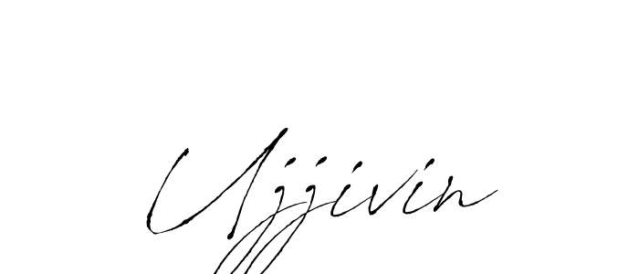 Antro_Vectra is a professional signature style that is perfect for those who want to add a touch of class to their signature. It is also a great choice for those who want to make their signature more unique. Get Ujjivin name to fancy signature for free. Ujjivin signature style 6 images and pictures png