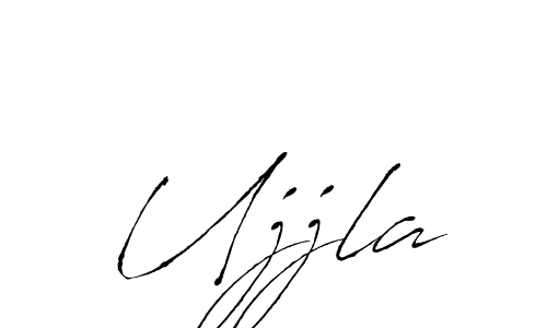 Create a beautiful signature design for name Ujjla. With this signature (Antro_Vectra) fonts, you can make a handwritten signature for free. Ujjla signature style 6 images and pictures png