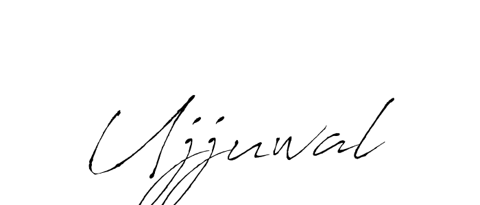 The best way (Antro_Vectra) to make a short signature is to pick only two or three words in your name. The name Ujjuwal include a total of six letters. For converting this name. Ujjuwal signature style 6 images and pictures png