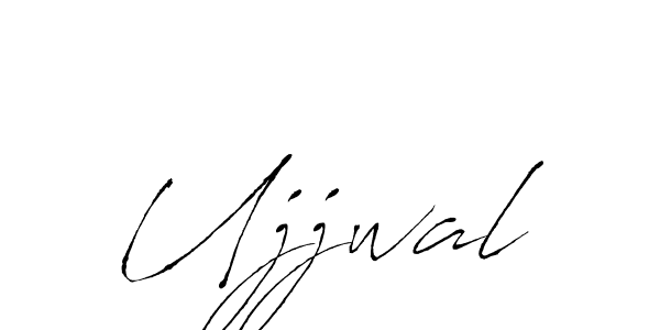 Create a beautiful signature design for name Ujjwal. With this signature (Antro_Vectra) fonts, you can make a handwritten signature for free. Ujjwal signature style 6 images and pictures png