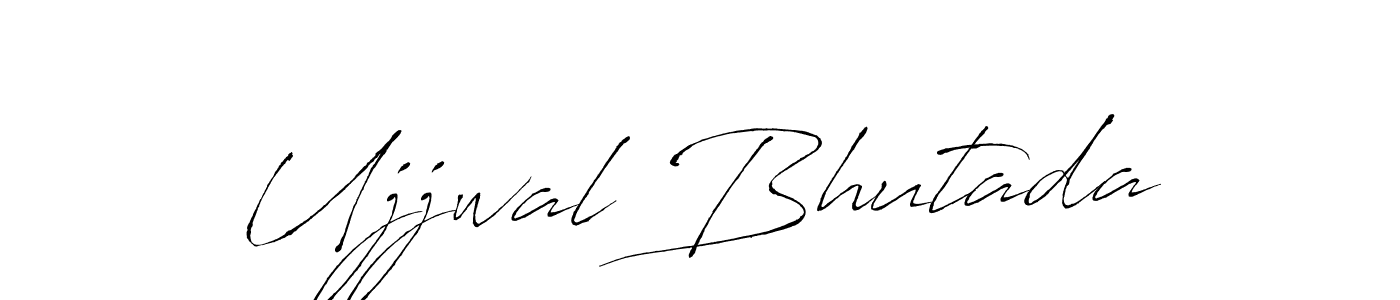 How to make Ujjwal Bhutada signature? Antro_Vectra is a professional autograph style. Create handwritten signature for Ujjwal Bhutada name. Ujjwal Bhutada signature style 6 images and pictures png