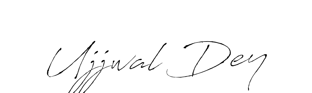 Ujjwal Dey stylish signature style. Best Handwritten Sign (Antro_Vectra) for my name. Handwritten Signature Collection Ideas for my name Ujjwal Dey. Ujjwal Dey signature style 6 images and pictures png
