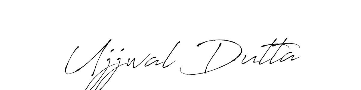 Create a beautiful signature design for name Ujjwal Dutta. With this signature (Antro_Vectra) fonts, you can make a handwritten signature for free. Ujjwal Dutta signature style 6 images and pictures png