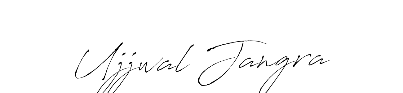 Use a signature maker to create a handwritten signature online. With this signature software, you can design (Antro_Vectra) your own signature for name Ujjwal Jangra. Ujjwal Jangra signature style 6 images and pictures png