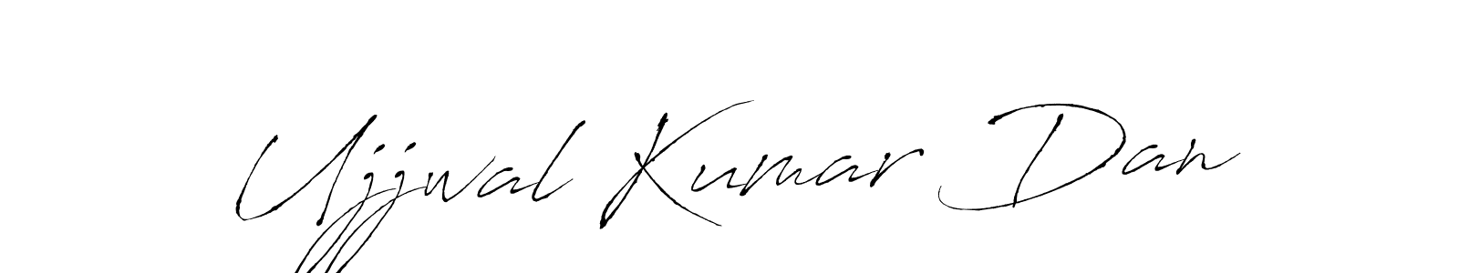 Create a beautiful signature design for name Ujjwal Kumar Dan. With this signature (Antro_Vectra) fonts, you can make a handwritten signature for free. Ujjwal Kumar Dan signature style 6 images and pictures png