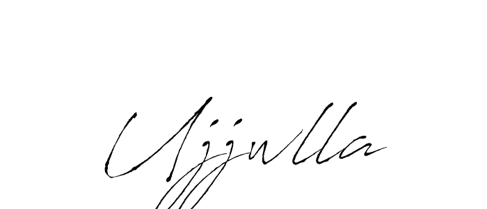 Ujjwlla stylish signature style. Best Handwritten Sign (Antro_Vectra) for my name. Handwritten Signature Collection Ideas for my name Ujjwlla. Ujjwlla signature style 6 images and pictures png