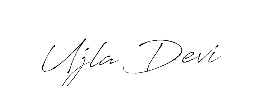 Also we have Ujla Devi name is the best signature style. Create professional handwritten signature collection using Antro_Vectra autograph style. Ujla Devi signature style 6 images and pictures png