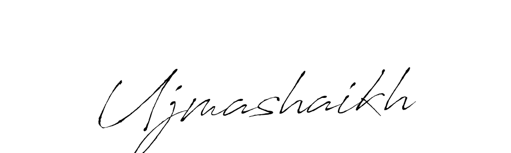 How to Draw Ujmashaikh signature style? Antro_Vectra is a latest design signature styles for name Ujmashaikh. Ujmashaikh signature style 6 images and pictures png