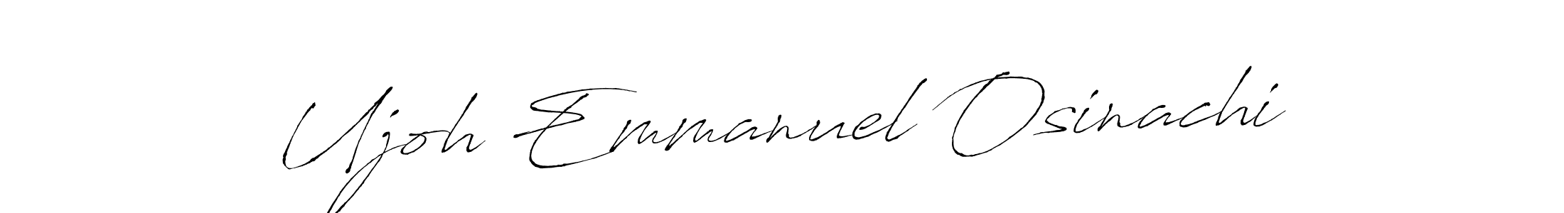 Design your own signature with our free online signature maker. With this signature software, you can create a handwritten (Antro_Vectra) signature for name Ujoh Emmanuel Osinachi. Ujoh Emmanuel Osinachi signature style 6 images and pictures png