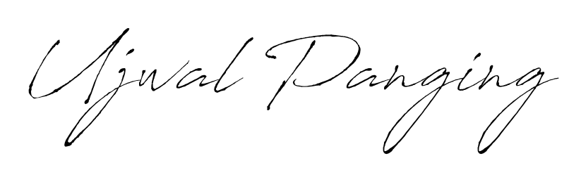 Use a signature maker to create a handwritten signature online. With this signature software, you can design (Antro_Vectra) your own signature for name Ujwal Panging. Ujwal Panging signature style 6 images and pictures png