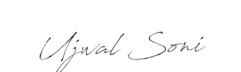 How to Draw Ujwal Soni signature style? Antro_Vectra is a latest design signature styles for name Ujwal Soni. Ujwal Soni signature style 6 images and pictures png