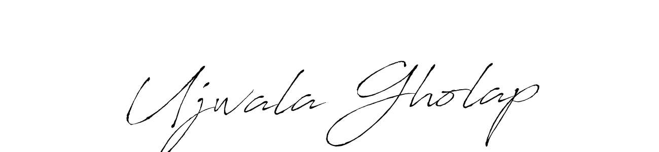 This is the best signature style for the Ujwala Gholap name. Also you like these signature font (Antro_Vectra). Mix name signature. Ujwala Gholap signature style 6 images and pictures png