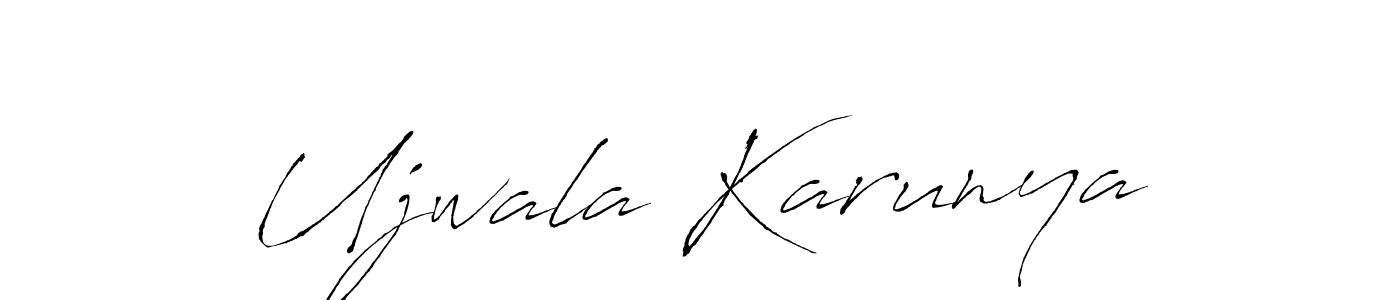 Make a beautiful signature design for name Ujwala Karunya. Use this online signature maker to create a handwritten signature for free. Ujwala Karunya signature style 6 images and pictures png