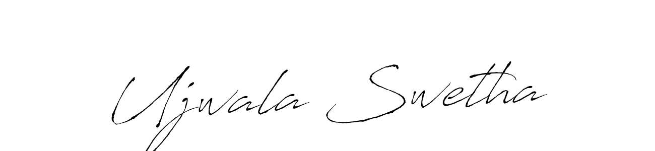 Design your own signature with our free online signature maker. With this signature software, you can create a handwritten (Antro_Vectra) signature for name Ujwala Swetha. Ujwala Swetha signature style 6 images and pictures png