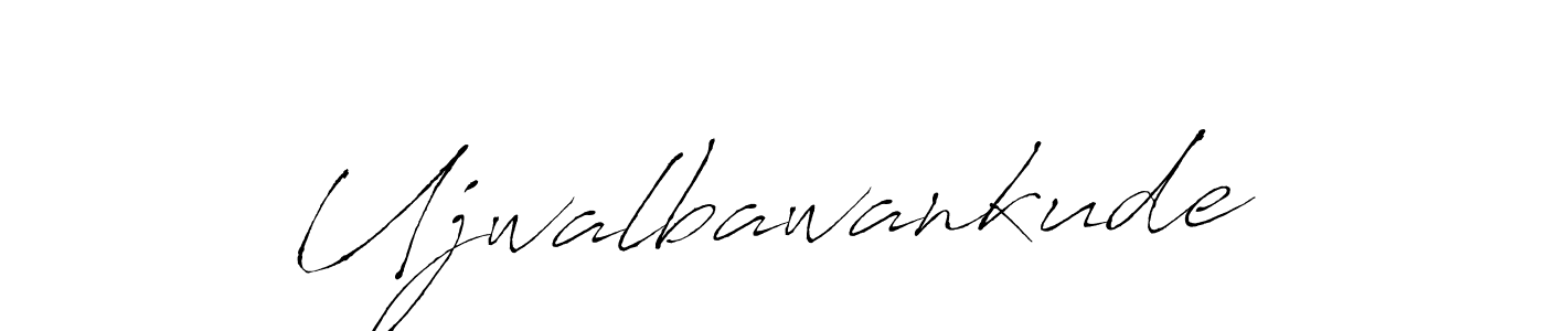 if you are searching for the best signature style for your name Ujwalbawankude. so please give up your signature search. here we have designed multiple signature styles  using Antro_Vectra. Ujwalbawankude signature style 6 images and pictures png