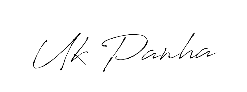 Design your own signature with our free online signature maker. With this signature software, you can create a handwritten (Antro_Vectra) signature for name Uk Panha. Uk Panha signature style 6 images and pictures png