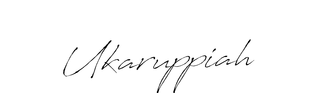 Also You can easily find your signature by using the search form. We will create Ukaruppiah name handwritten signature images for you free of cost using Antro_Vectra sign style. Ukaruppiah signature style 6 images and pictures png