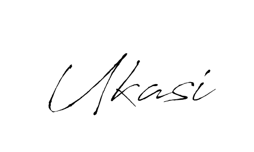 Also we have Ukasi name is the best signature style. Create professional handwritten signature collection using Antro_Vectra autograph style. Ukasi signature style 6 images and pictures png