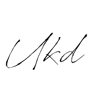 Make a beautiful signature design for name Ukd. Use this online signature maker to create a handwritten signature for free. Ukd signature style 6 images and pictures png