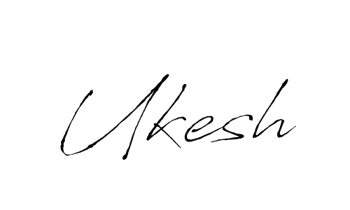 The best way (Antro_Vectra) to make a short signature is to pick only two or three words in your name. The name Ukesh include a total of six letters. For converting this name. Ukesh signature style 6 images and pictures png