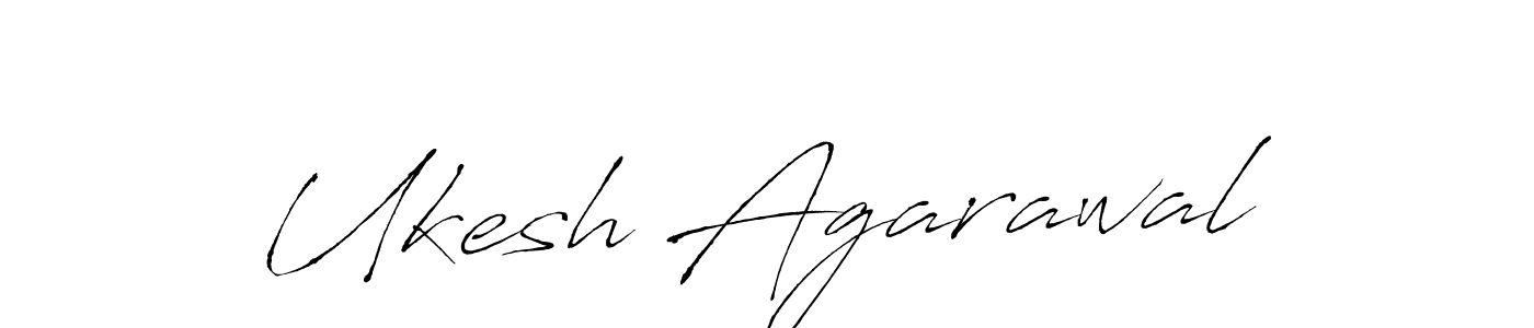 Use a signature maker to create a handwritten signature online. With this signature software, you can design (Antro_Vectra) your own signature for name Ukesh Agarawal. Ukesh Agarawal signature style 6 images and pictures png