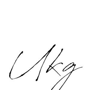 Ukg stylish signature style. Best Handwritten Sign (Antro_Vectra) for my name. Handwritten Signature Collection Ideas for my name Ukg. Ukg signature style 6 images and pictures png