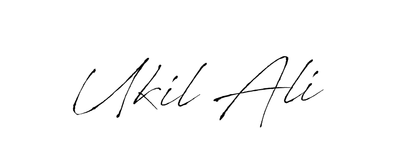 How to Draw Ukil Ali signature style? Antro_Vectra is a latest design signature styles for name Ukil Ali. Ukil Ali signature style 6 images and pictures png