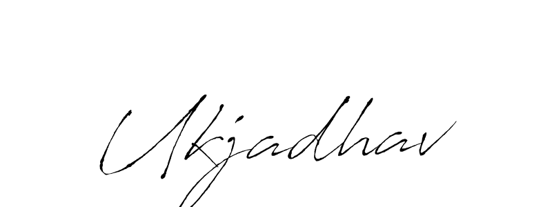 You should practise on your own different ways (Antro_Vectra) to write your name (Ukjadhav) in signature. don't let someone else do it for you. Ukjadhav signature style 6 images and pictures png