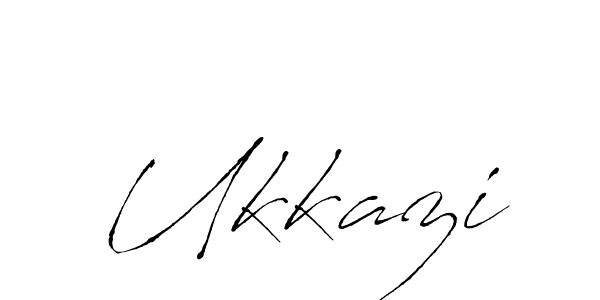How to Draw Ukkazi signature style? Antro_Vectra is a latest design signature styles for name Ukkazi. Ukkazi signature style 6 images and pictures png