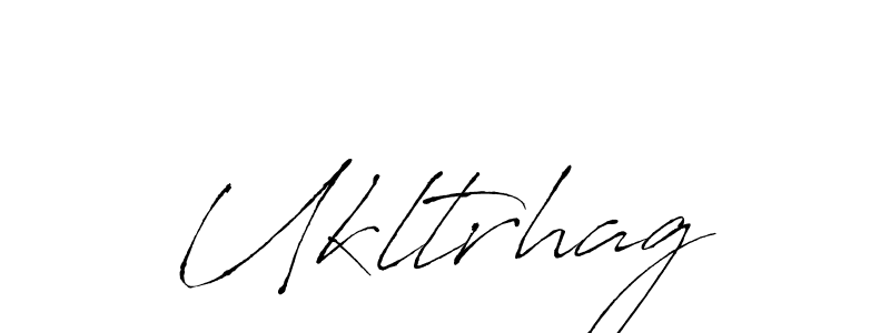 Design your own signature with our free online signature maker. With this signature software, you can create a handwritten (Antro_Vectra) signature for name Ukltrhag. Ukltrhag signature style 6 images and pictures png