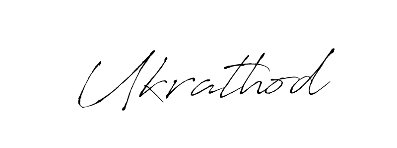 Make a beautiful signature design for name Ukrathod. Use this online signature maker to create a handwritten signature for free. Ukrathod signature style 6 images and pictures png