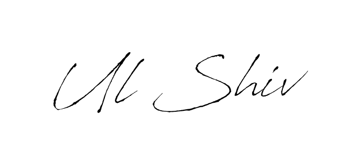 See photos of Ul Shiv official signature by Spectra . Check more albums & portfolios. Read reviews & check more about Antro_Vectra font. Ul Shiv signature style 6 images and pictures png