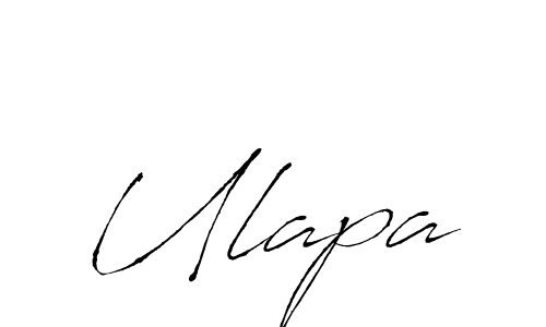 How to Draw Ulapa signature style? Antro_Vectra is a latest design signature styles for name Ulapa. Ulapa signature style 6 images and pictures png