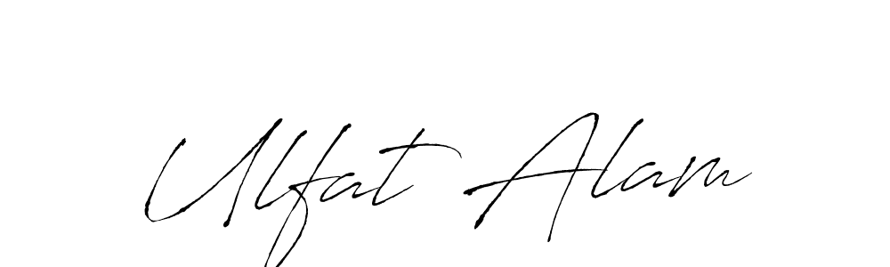 Use a signature maker to create a handwritten signature online. With this signature software, you can design (Antro_Vectra) your own signature for name Ulfat Alam. Ulfat Alam signature style 6 images and pictures png