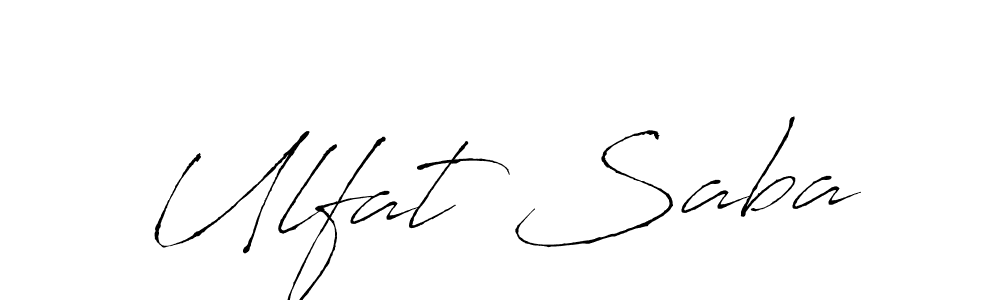 Check out images of Autograph of Ulfat Saba name. Actor Ulfat Saba Signature Style. Antro_Vectra is a professional sign style online. Ulfat Saba signature style 6 images and pictures png