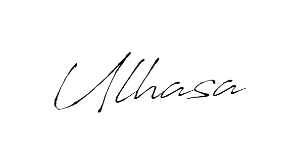 How to make Ulhasa signature? Antro_Vectra is a professional autograph style. Create handwritten signature for Ulhasa name. Ulhasa signature style 6 images and pictures png