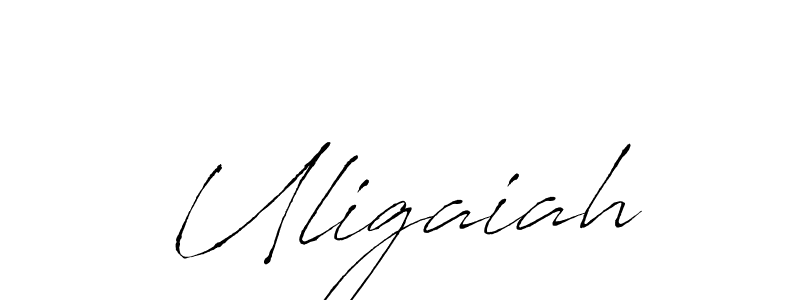 Use a signature maker to create a handwritten signature online. With this signature software, you can design (Antro_Vectra) your own signature for name Uligaiah. Uligaiah signature style 6 images and pictures png