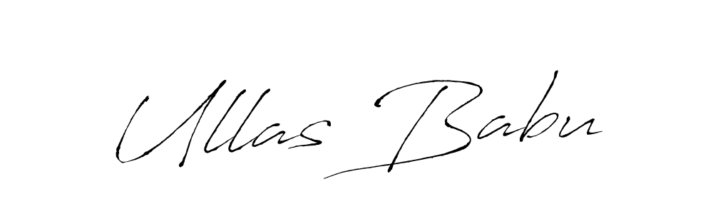 Make a beautiful signature design for name Ullas Babu. Use this online signature maker to create a handwritten signature for free. Ullas Babu signature style 6 images and pictures png