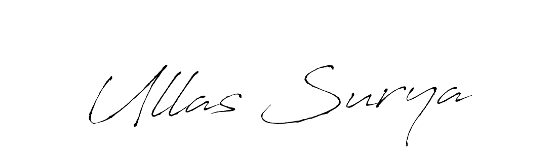 Best and Professional Signature Style for Ullas Surya. Antro_Vectra Best Signature Style Collection. Ullas Surya signature style 6 images and pictures png