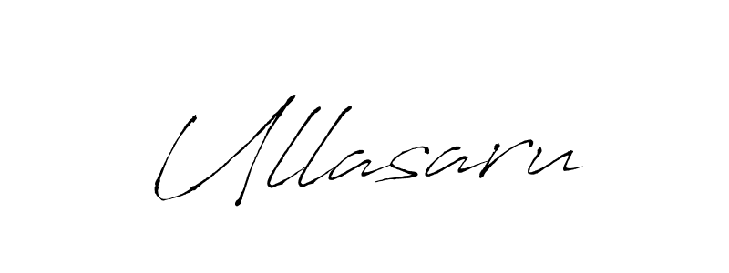 How to make Ullasaru name signature. Use Antro_Vectra style for creating short signs online. This is the latest handwritten sign. Ullasaru signature style 6 images and pictures png