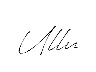 Make a beautiful signature design for name Ullu. Use this online signature maker to create a handwritten signature for free. Ullu signature style 6 images and pictures png