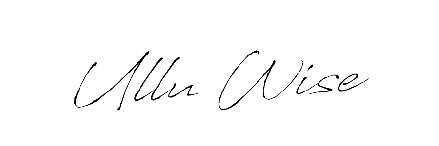 Once you've used our free online signature maker to create your best signature Antro_Vectra style, it's time to enjoy all of the benefits that Ullu Wise name signing documents. Ullu Wise signature style 6 images and pictures png