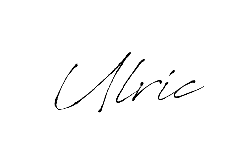 Create a beautiful signature design for name Ulric. With this signature (Antro_Vectra) fonts, you can make a handwritten signature for free. Ulric signature style 6 images and pictures png