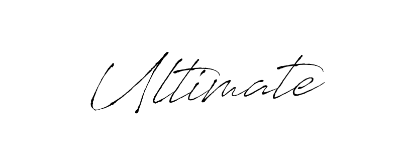 if you are searching for the best signature style for your name Ultimate. so please give up your signature search. here we have designed multiple signature styles  using Antro_Vectra. Ultimate signature style 6 images and pictures png