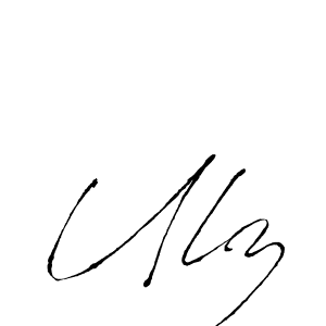 Similarly Antro_Vectra is the best handwritten signature design. Signature creator online .You can use it as an online autograph creator for name Ulz. Ulz signature style 6 images and pictures png