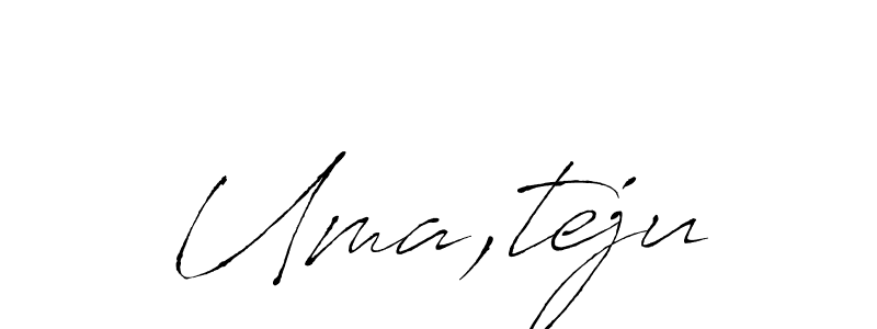 How to make Uma,teju signature? Antro_Vectra is a professional autograph style. Create handwritten signature for Uma,teju name. Uma,teju signature style 6 images and pictures png