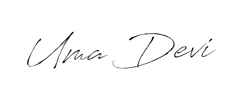 You should practise on your own different ways (Antro_Vectra) to write your name (Uma Devi) in signature. don't let someone else do it for you. Uma Devi signature style 6 images and pictures png