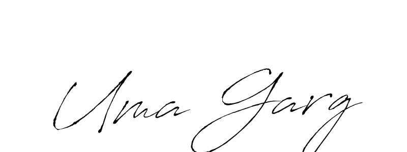 Once you've used our free online signature maker to create your best signature Antro_Vectra style, it's time to enjoy all of the benefits that Uma Garg name signing documents. Uma Garg signature style 6 images and pictures png