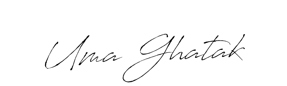 Also You can easily find your signature by using the search form. We will create Uma Ghatak name handwritten signature images for you free of cost using Antro_Vectra sign style. Uma Ghatak signature style 6 images and pictures png
